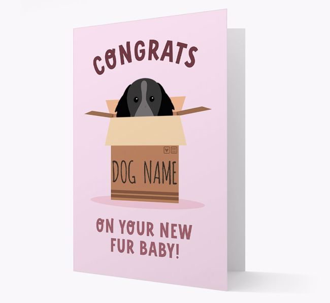 Congrats On Your New Fur Baby: Personalized {breedFullName} Card